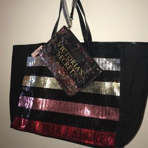 Victoria secret tote bag